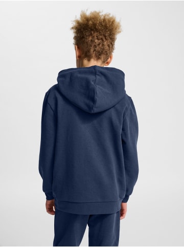 Hummel Kapuzenpullover Hmljr Base Kinder in DRESS BLUES