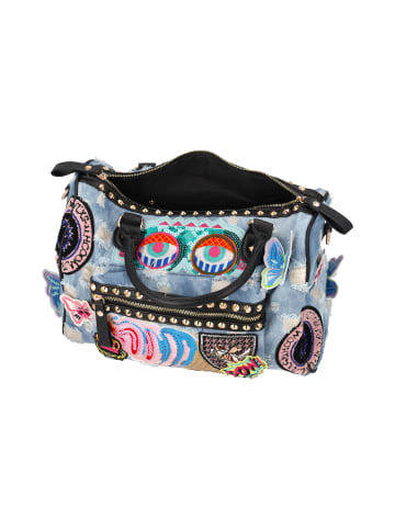 IZIA Women Handbag in Light Blue