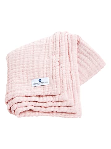 nordic coast company  Babydecke 4 in 1 Rosa in 80 x 80 cm