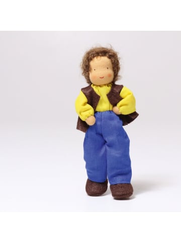 Grimm's Puppe für Puppenhaus - Vater ErleH 14 cm ab 1 Jahr