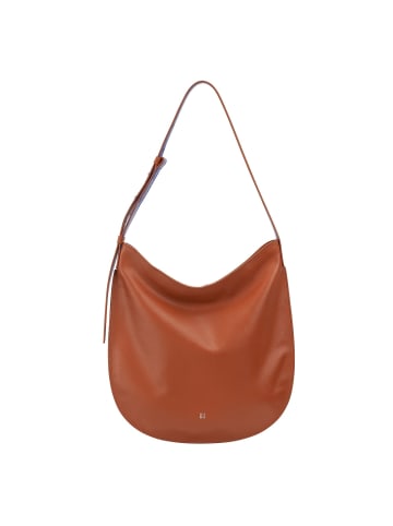 DuDu Sylvie Schultertasche Leder 36.5 cm in cannella