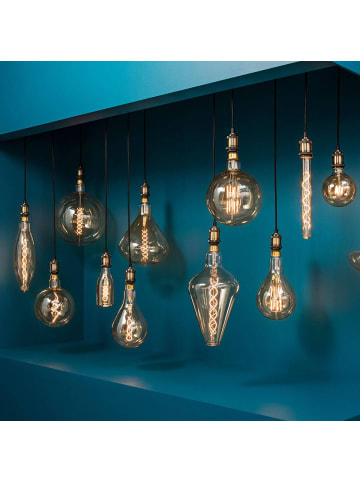 Atmosphera Créateur d'intérieur Deko-Glühbirne in beige