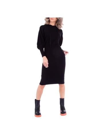 Ital-Design Kleid in Schwarz