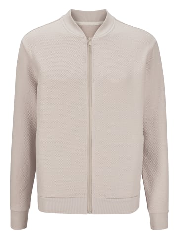 John Devin Sweatjacke in creme