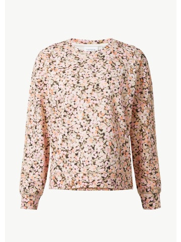 comma CI Sweatshirt langarm in Pink