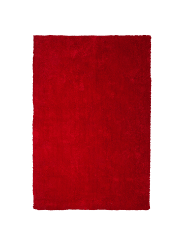 Beliani Shaggy DEMRE in Rot - (W) 140 x (H) 2 x (L) 200 cm