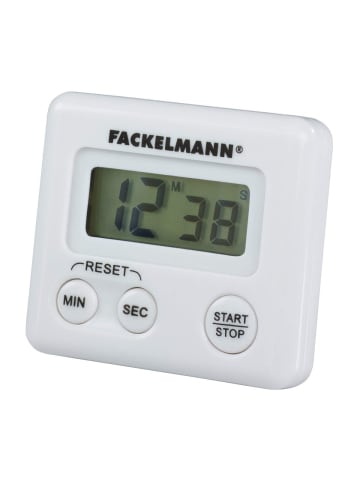 Fackelmann Kurzzeitmesser mit LCD Anzeige, 17x3x11,6 cm