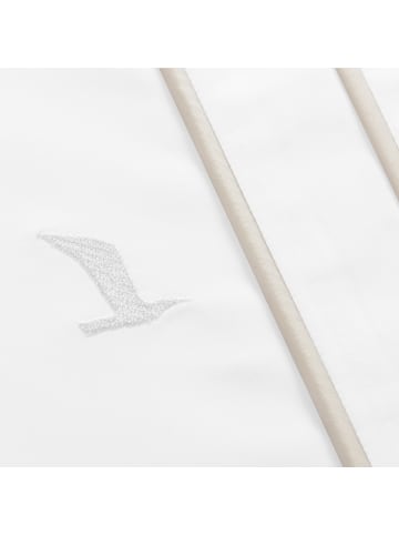 Möve Bettwäsche Noblesse in white/champagne