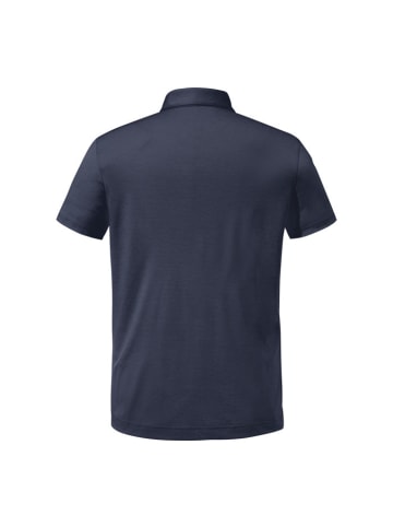 Schöffel Polo "CIRC Polo Shirt Tauron M" in navy blazer