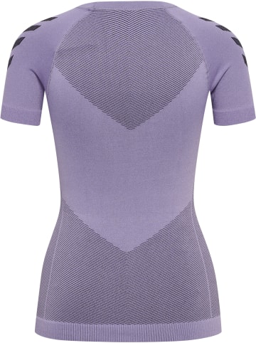 Hummel T-Shirt Hummel First Damen in LAVENDER MELANGE
