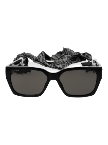 Guess Unisex Sonnenbrille Quadratisch Schwarz
