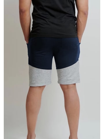 Forbest Kurze Basic Sport Sweat Shorts in Blau
