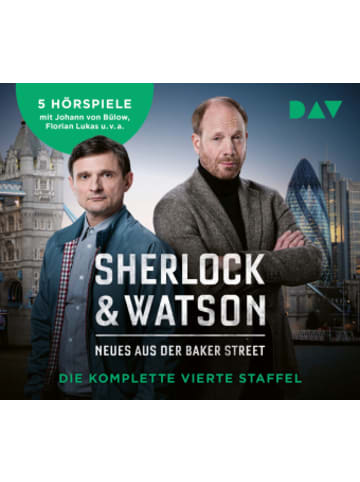 Der Audio Verlag Hörbuch - Sherlock & Watson - Neues aus der Baker Street. Die komplett