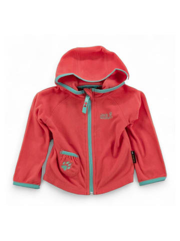 Jack Wolfskin Sweatshirt Fleece Jacke Mini Nanuk 100 Kinder Pullover Sweatshirt in Rosa