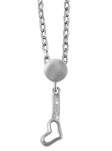 Adeliás Damen Anhänger – Anhänger aus 925 Silber mit Zirkonia in silber