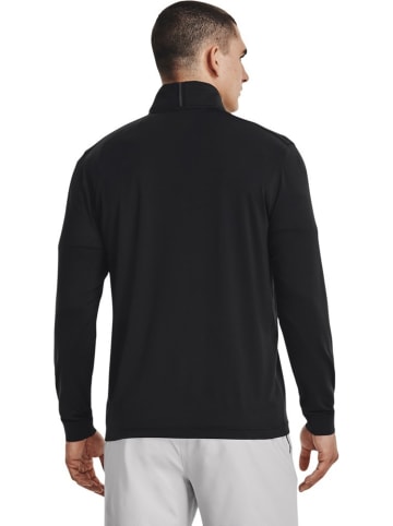 Under Armour Longsleeve "UA Playoff mit ¼-Zip" in Schwarz