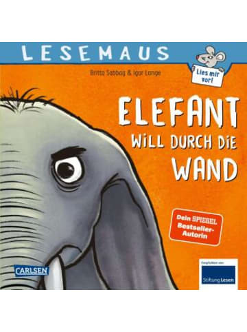 Carlsen Buch - LESEMAUS 203: Elefant will durch die Wand