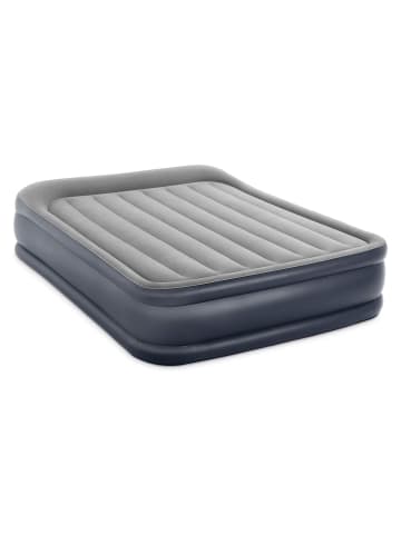 Intex Luftbett DuraBeam DeluxePillow Queen 152x203x42cm in grau