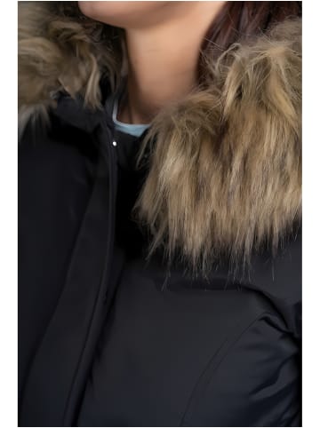 Lonsdale Winterjacke "Kimmeridge" in Schwarz