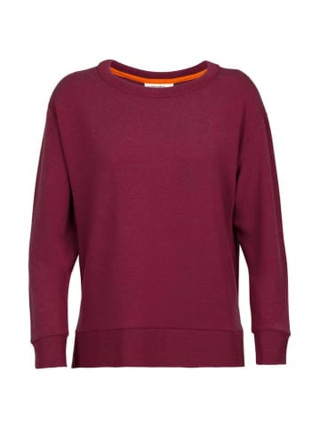 icebreaker Sweatshirt W Dalston LS in Beere