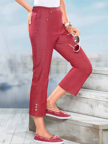 Sieh an! 7/8-Jeans in rot