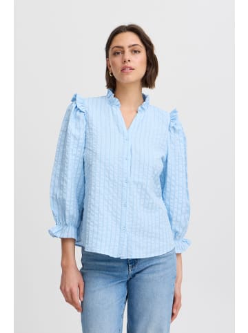 ICHI IHSanja regular fit in Della Robbia Blue Stripe