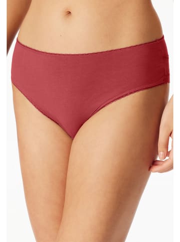 Schiesser Brazil Slip 95/5 Modern Cotton in Schwarz / rot