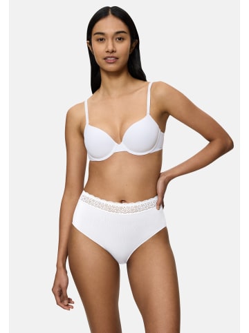 Triumph Midi Slip Feel of Modal in Weiß / beige