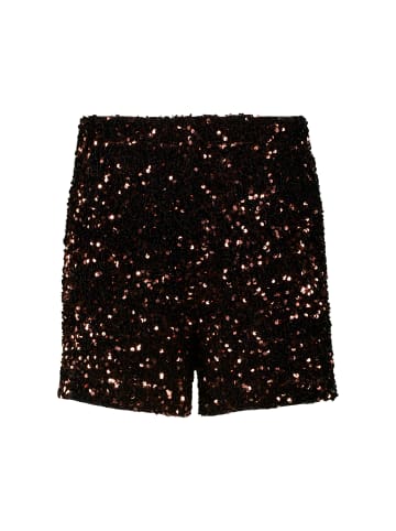 Zero  Shorts mit Pailletten in BlackBrown