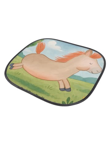 Mr. & Mrs. Panda Sonnenblende Auto Pferd Springen Design ohne Sp... in Weiß