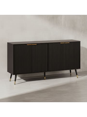 KADIMA DESIGN Sideboard 150x81x39 cm Anrichte mit Eiche-Dekor, Kommode mit