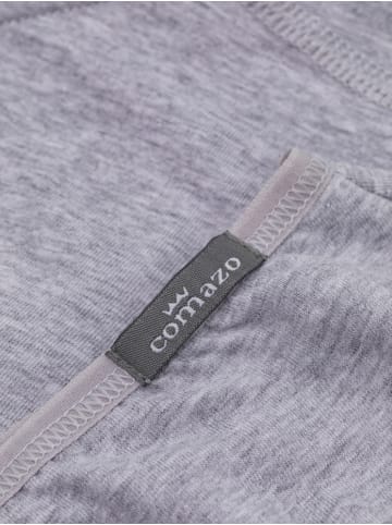 comazo Hüft-Slip in Silber-Melange