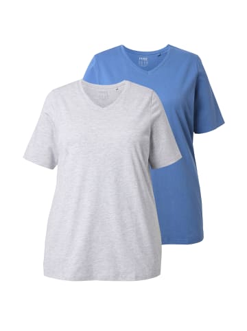 Ulla Popken Shirt in kornblumenblau