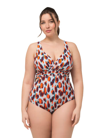 Ulla Popken Badeanzug in schneeweiß