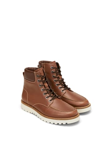 Marc O'Polo Schnürstiefel in cognac