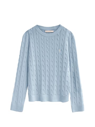 Polo Club Pullover RIGBY GO CABLE U COTTON W VO in Baby Blau