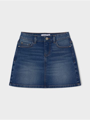 name it Jeansrock in medium blue denim