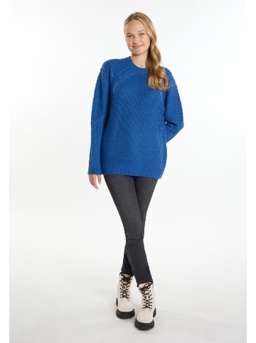 myMo Damen Strickpullover in Marine
