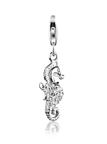 Nenalina Charm 925 Sterling Silber Seepferdchen in Silber