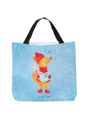 Mr. & Mrs. Panda Reisetasche Fuchs Sänger ohne Spruch in Eisblau