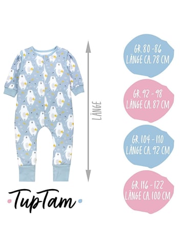 TupTam Babyschlafsäcke mit Beinen und Ärmel in grau Modell 1