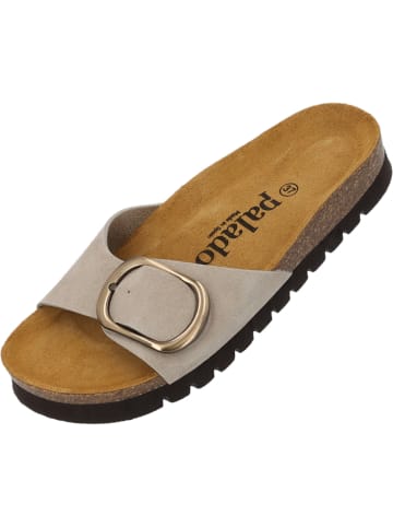Palado Pantoletten Malta OGS MP Premium Leather in Taupe
