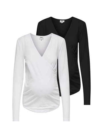 ONLY 2er-Pack Bluse in Black