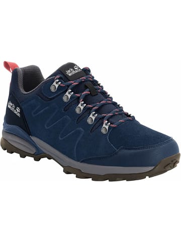 Jack Wolfskin Wanderschuh REFUGIO TEXAPORE LOW W in Dunkelblau