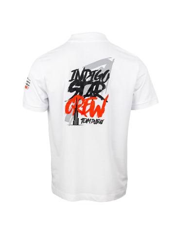 Roberto Geissini Indigo Star Crew Polo Weiß