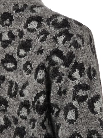 Marie Lund Pullover in grau schwarz - 0002