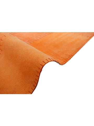 Kayoom Kurzflor Teppich Lyrical 110 in multi - orange - rechteckig