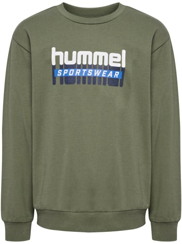 Hummel Hummel Sweatshirt Hmltukas Kinder in DUSTY OLIVE