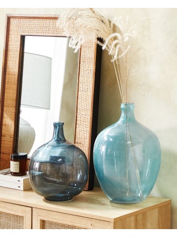 Beliani Blumenvase ROTI in Blau - (W) 29 x (H) 39 x (L) 29 cm