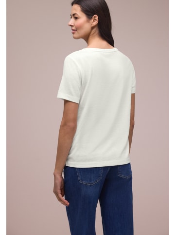 Street One T-Shirt in ecru